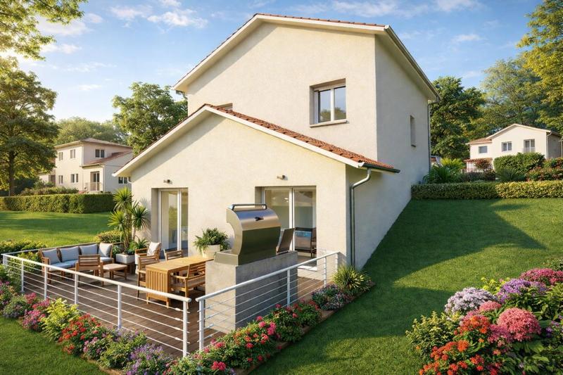 Maison - 100 m² - 4 pièces