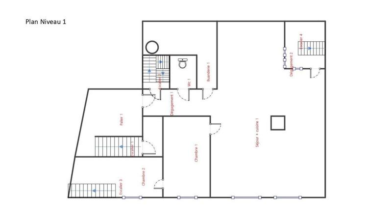 Appartement - 188 m² - 5 pièces