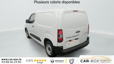 Peugeot Partner Fourgon m 650 Kg Bluehdi 100 s Bvm6