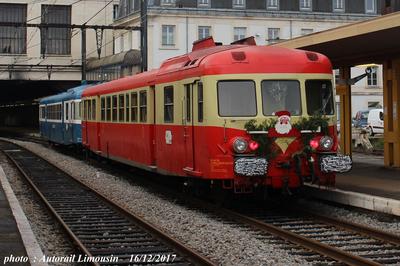 Train du Père Noël - Autorail : Limoges - Eymoutiers