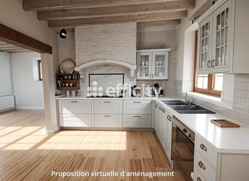 Maison ancienne - 105 m² - 6 pièces