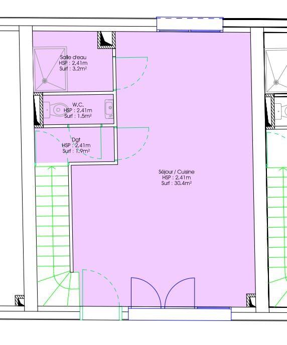 Maison - 86 m² - 5 pièces