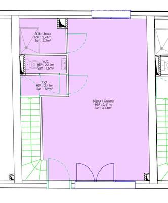 Maison - 86 m² - 5 pièces