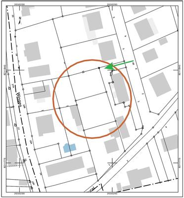 Terrain constructible - 883 m²
