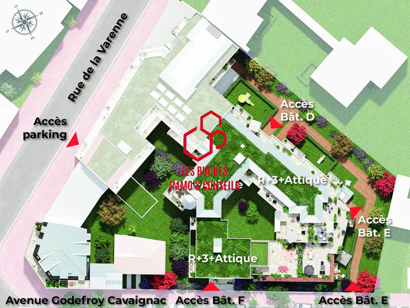 Appartement - 43 m² - 2 pièces