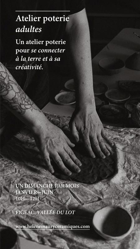 Atelier poterie adulte à Figeac