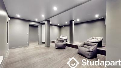 Chambre - 12 m² - 1 pièce