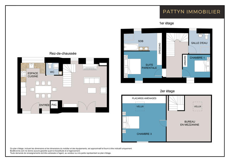 Maison de village - 137 m² - 5 pièces