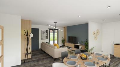 Maison - 89 m² - 5 pièces