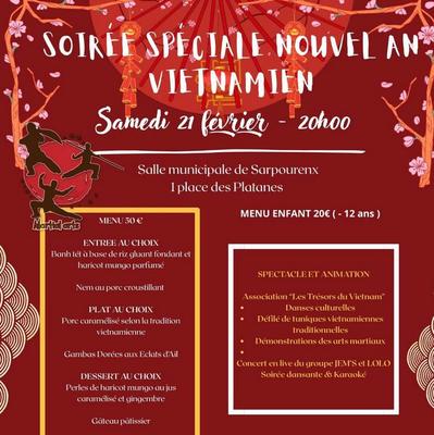 Soirée : Nouvel An Vietnamien