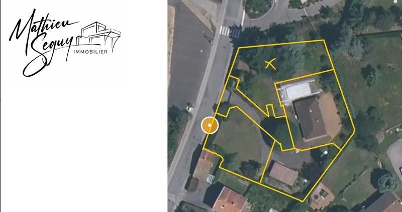 Terrain constructible - 650 m²