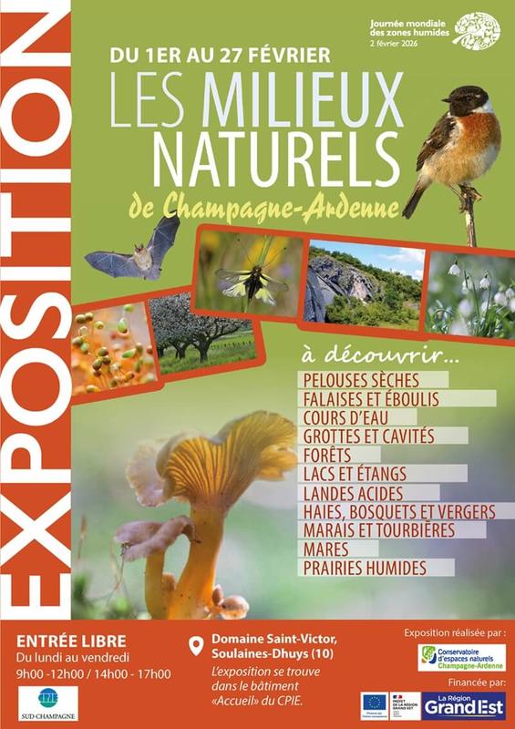 Exposition "Les milieux naturels de Champagne-Ardenne"