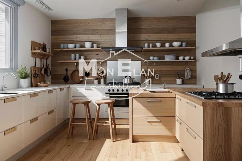 Maison - 98 m² - 4 pièces