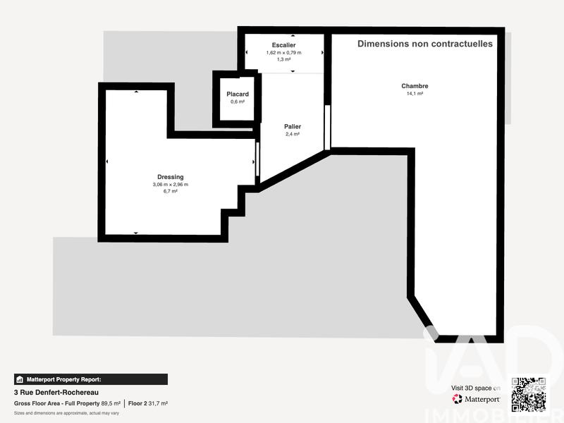 Appartement - 48 m² - 3 pièces