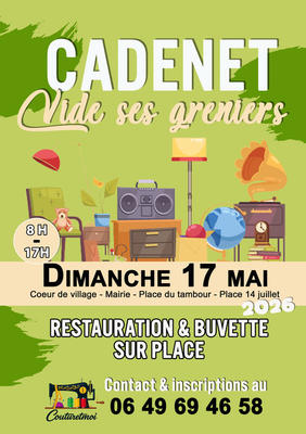 Cadenet vide ses greniers