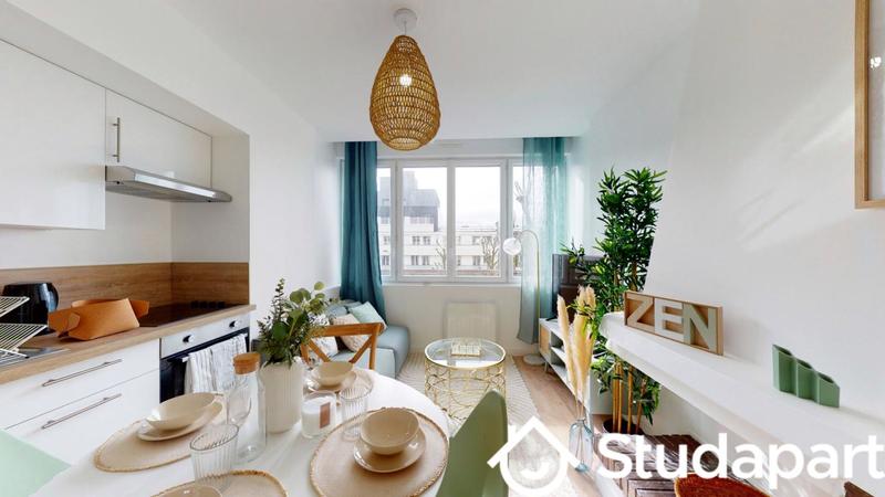 Chambre - 12 m² - 1 pièce