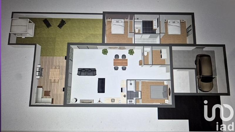 Maison - 118 m² - 4 pièces