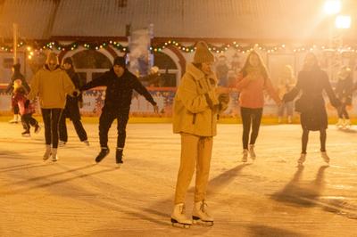 Patinoire éphémère de Noël