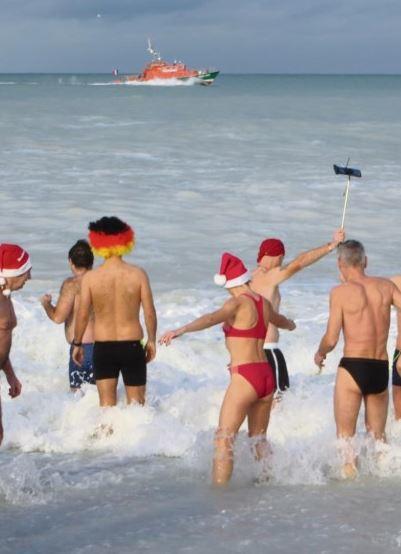 Bain du 1er janvier -
