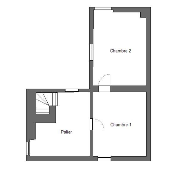 Maison - 75 m² - 3 pièces