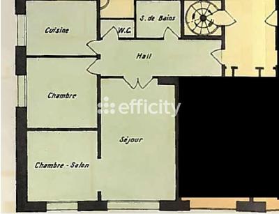 Appartement - 58 m² - 3 pièces