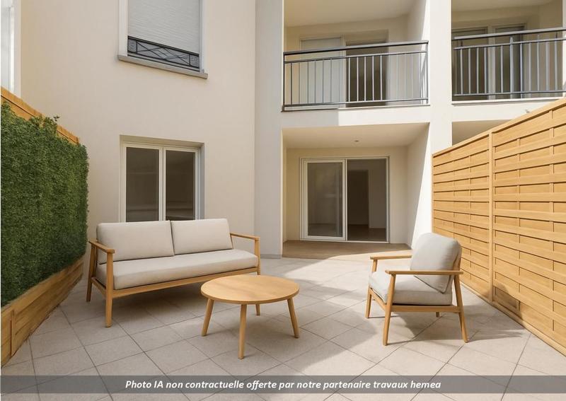 Appartement - 46 m² - 2 pièces