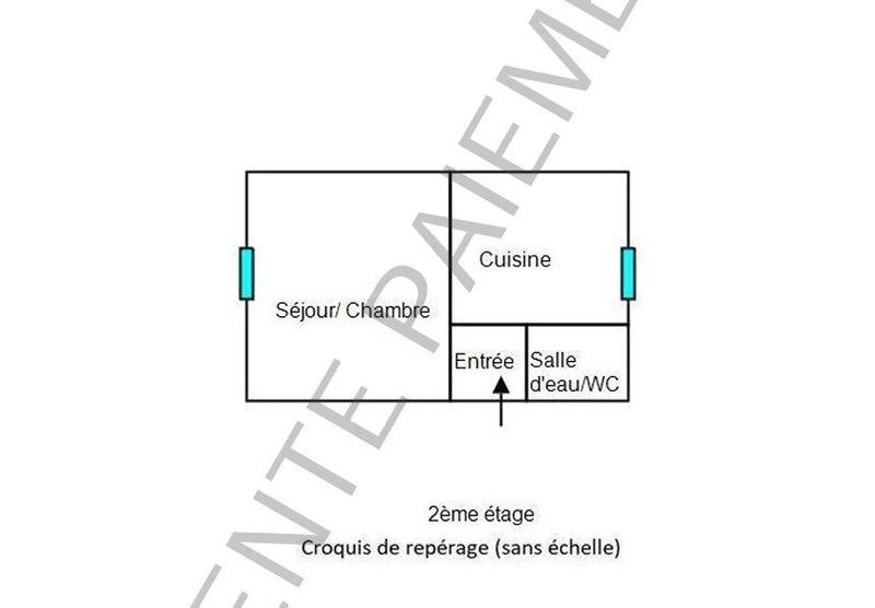 Appartement - 30 m² - 2 pièces