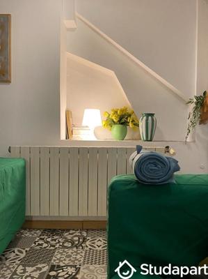 Chambre - 12 m² - 1 pièce