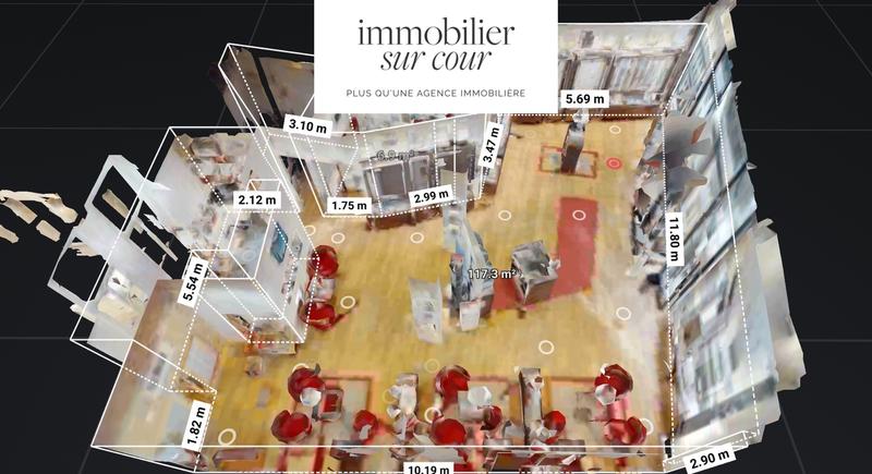 Fonds de commerce - Local commercial - 125 m²