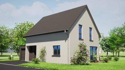 Maison - 90 m² - 5 pièces