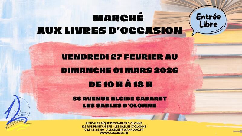 Marché aux livres d'occasion