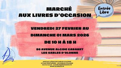 Marché aux livres d'occasion