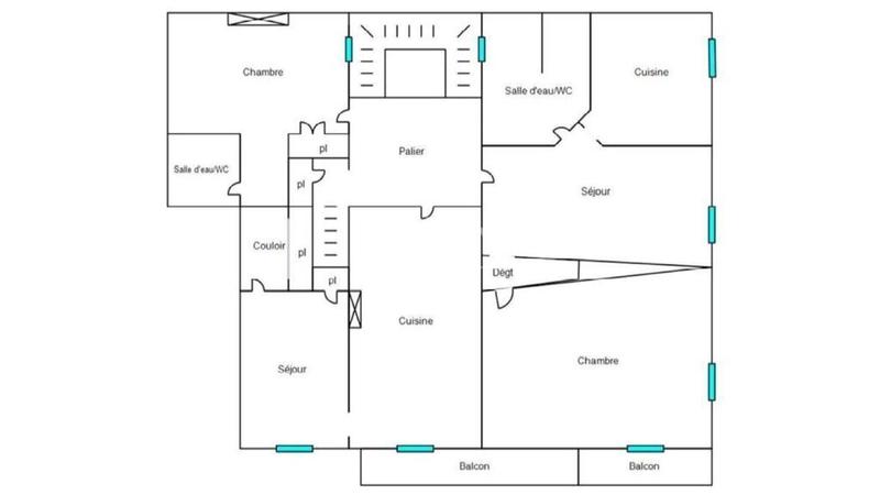 Immeuble - 248 m² - 8 pièces