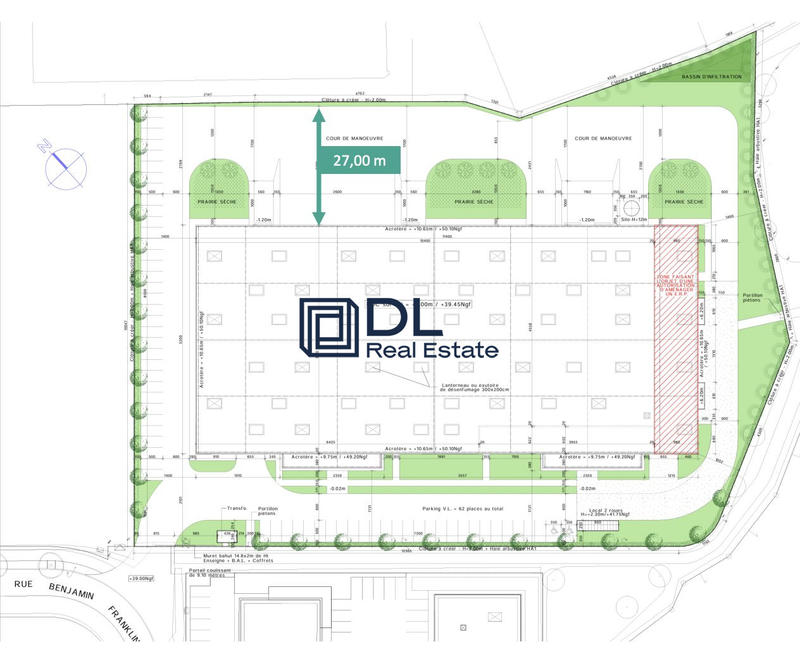 Entrepôt - 6 088 m²