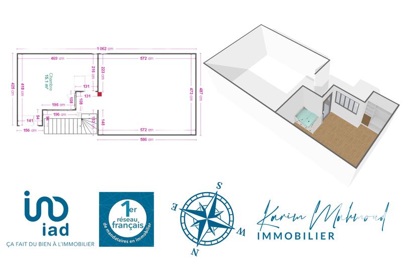 Appartement - 103 m² - 4 pièces