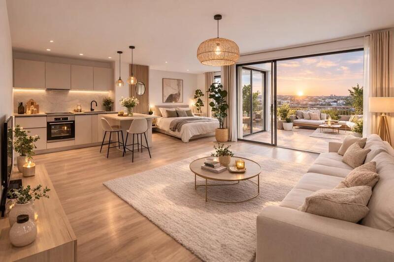 Appartement - 33 m² - 1 pièce