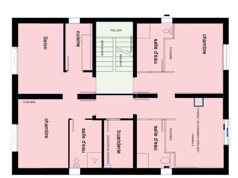 Appartement - 75 m² - 4 pièces