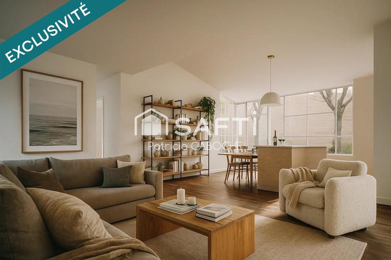 Appartement - 105 m² - 4 pièces