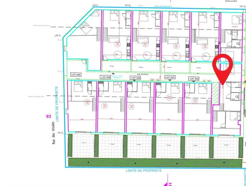 Duplex - 94 m² - 2 pièces