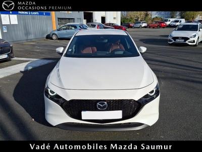 Mazda 3 2.0l Skyactiv-X Hybrid 180ch Ba6 Exclusive Cuir Rouge
