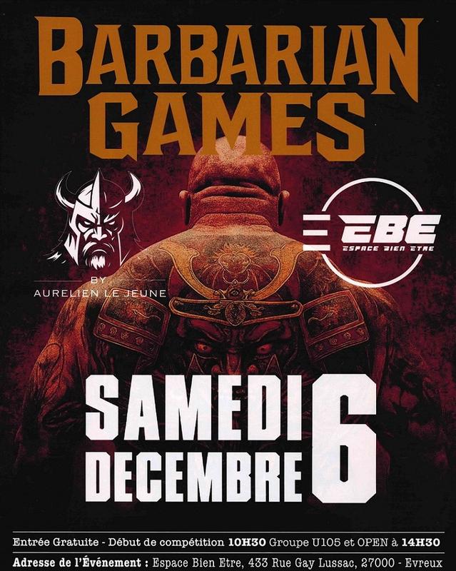 Barbarian Games à Evreux