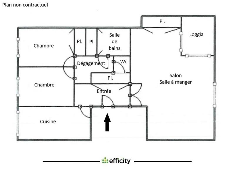 Appartement - 93 m² - 4 pièces