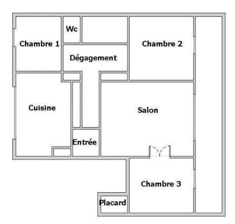 Appartement - 76 m² - 4 pièces