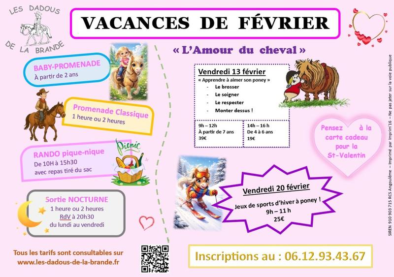 Vacances à poney / à cheval
