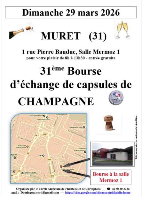 31ème bourse d'échange de capsules de champagne