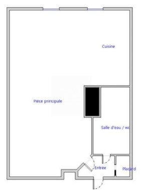 Appartement - 26 m² - 1 pièce