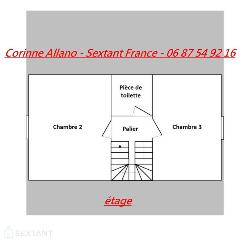 Maison - 89 m² - 6 pièces