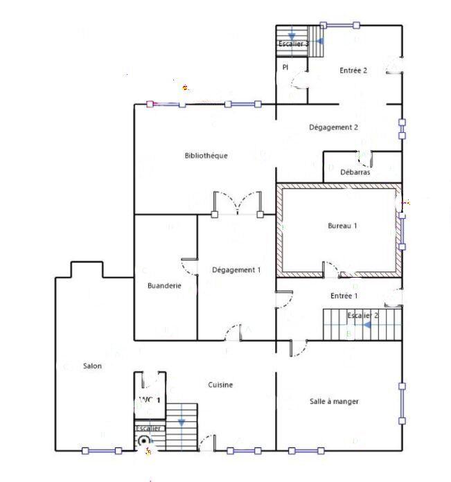 Maison - 310 m² - 12 pièces