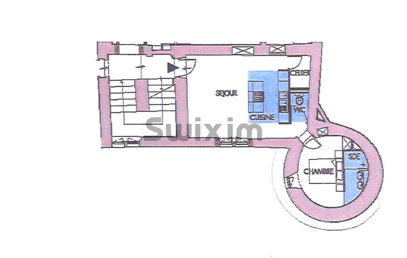 Appartement - 47 m² - 2 pièces