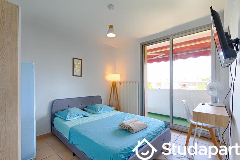 Chambre - 12 m² - 1 pièce